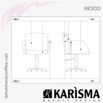 FAUTEUIL DE COUPE - MOOD (Couleurs) Karisma