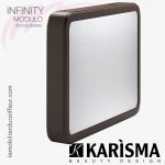 BACS DE LAVAGE - INFINITY Modulo Accoudoir blanc Karisma