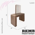 LUNAR (Dimensions) | Coiffeuse | REM