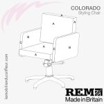Fauteuil de coupe | Colorado (Couleurs) REM