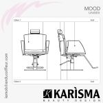FAUTEUIL DE COUPE - MOOD-UNISEX (Couleurs) Karisma